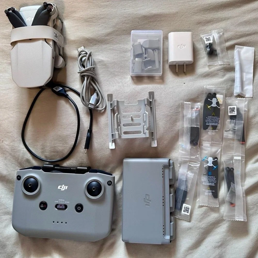 DJI Phantom Standard Drone - Elegant Silver and White
